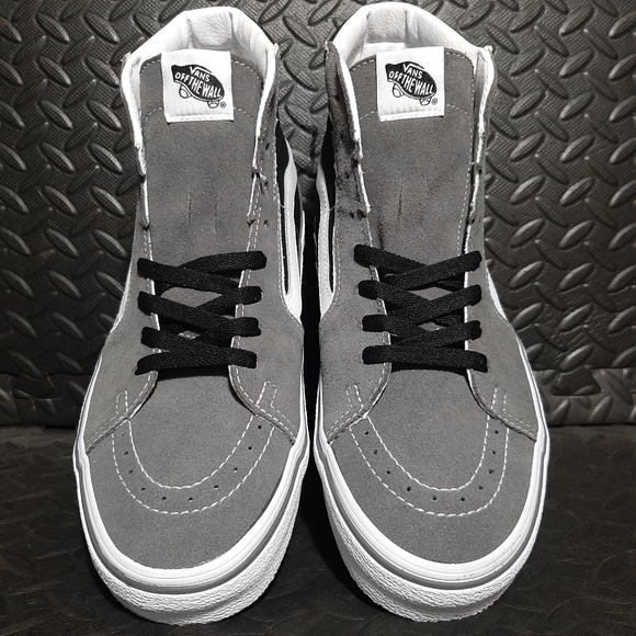 Vans Sk8 Hi Bolt Pewter Grey Black Lightning VN0A5JIVPBQ - Picture 5 of 10